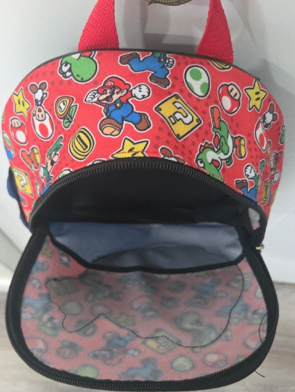 Nintendo Mario Kids Backpack - Red, Blue